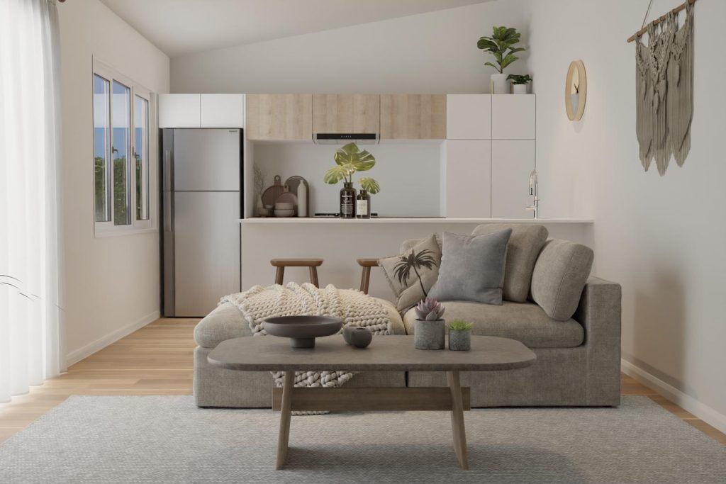 3 bedroom granny flat interior