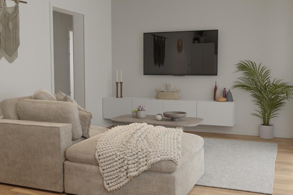 3 bedroom granny flat interior